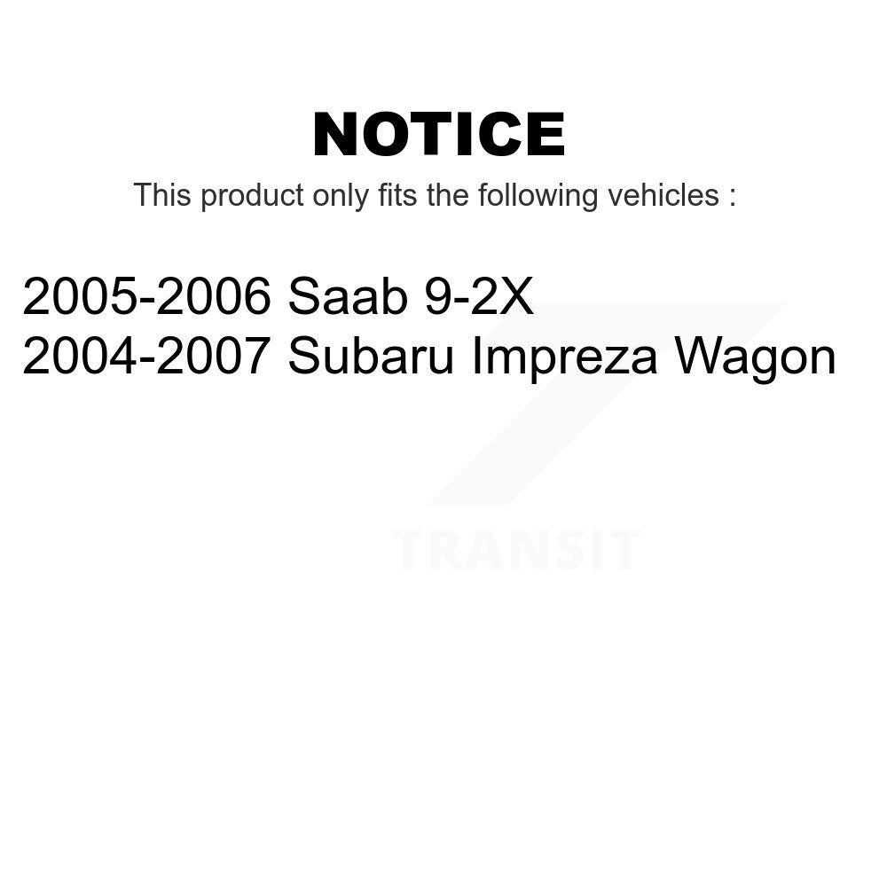 Front Suspension Strut Kit For Subaru Impreza Saab 9-2X K78-100849