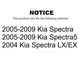 Front Suspension Strut Kit For Kia Spectra Spectra5 K78-100853