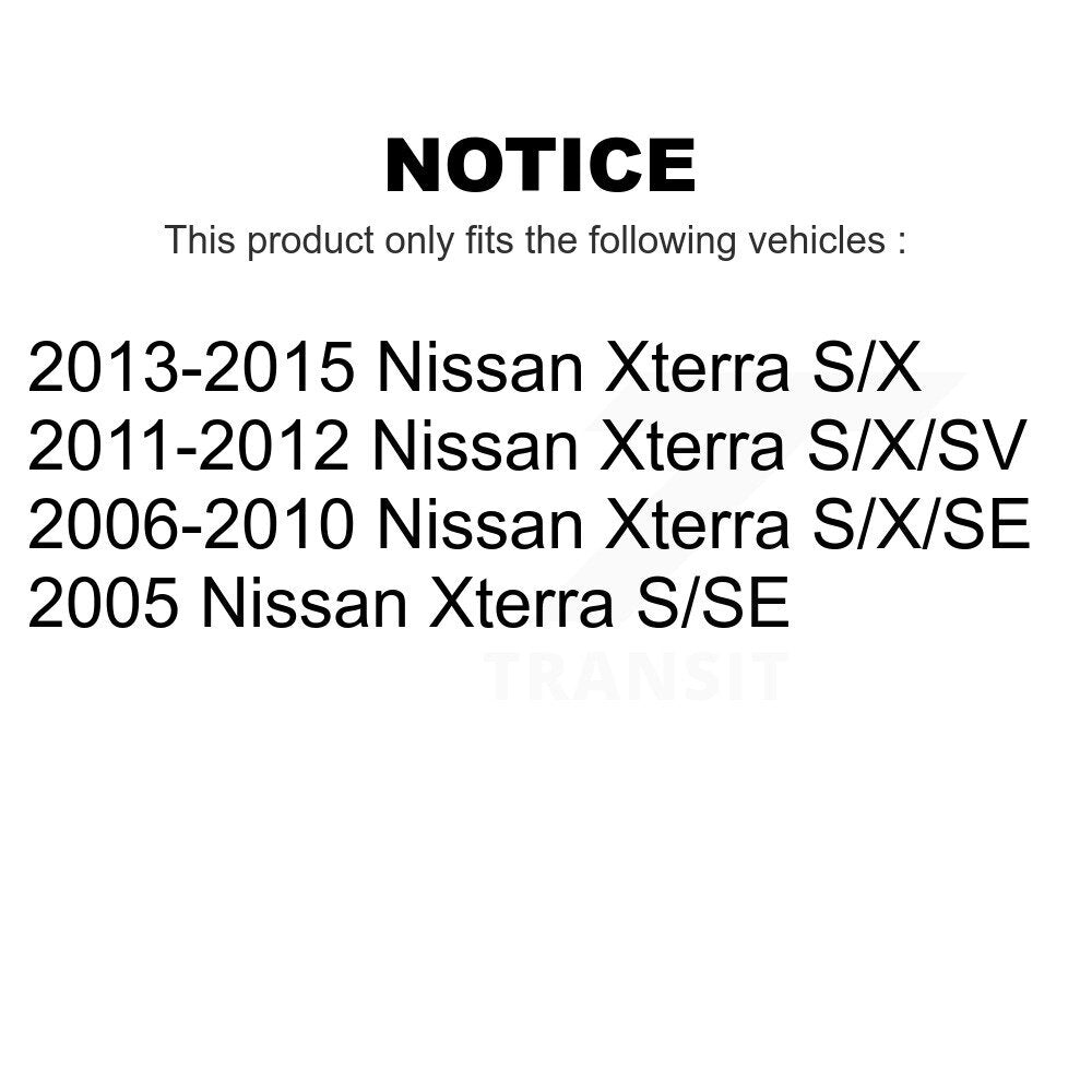 Front Rear Suspension Strut Kit For Nissan Xterra K78-100908