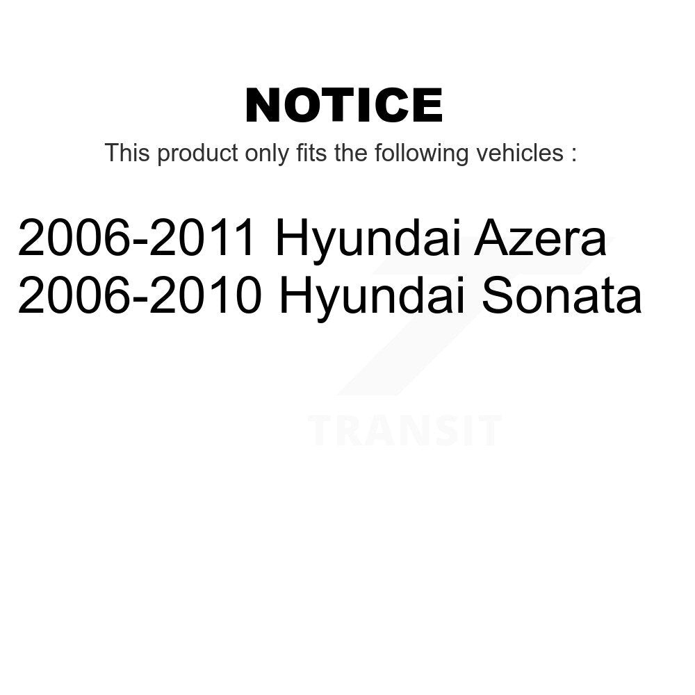 Front Rear Suspension Strut Kit For Hyundai Sonata Azera K78-100934