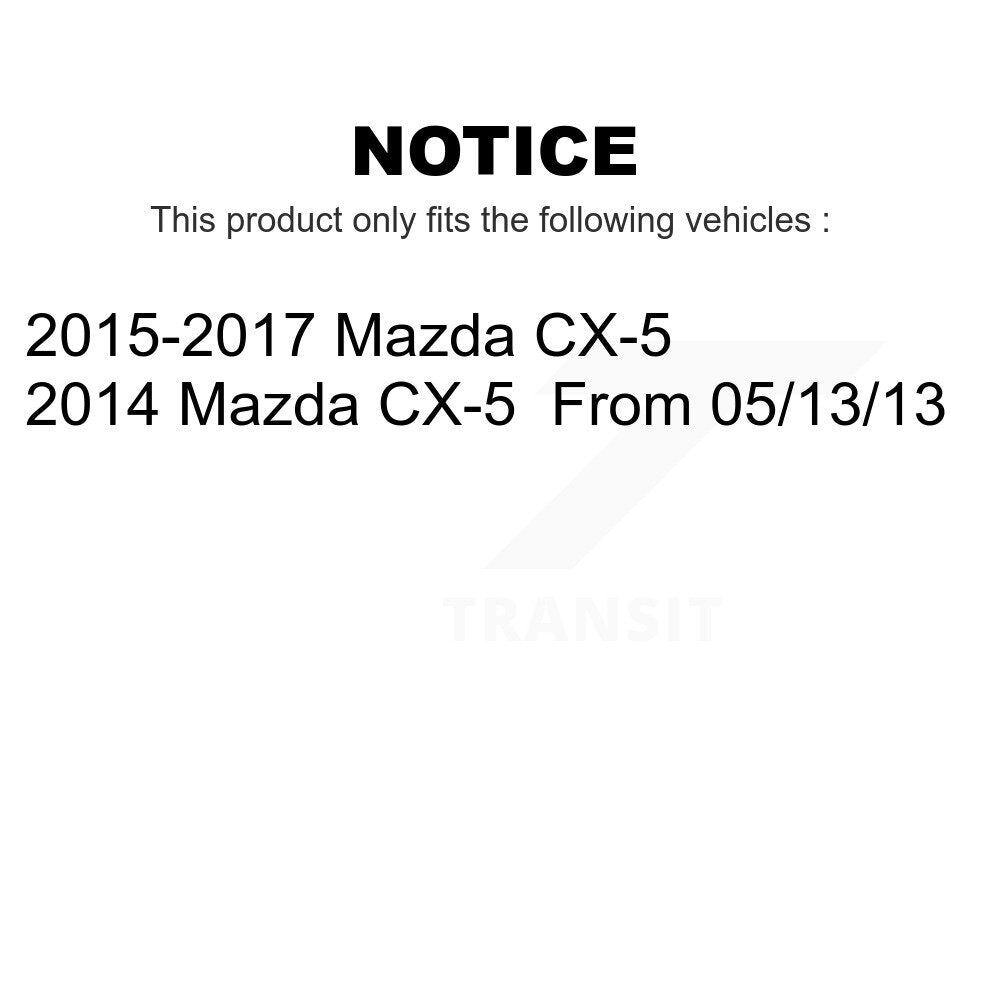 Front Rear Suspension Strut Kit For Mazda CX-5 K78-100985