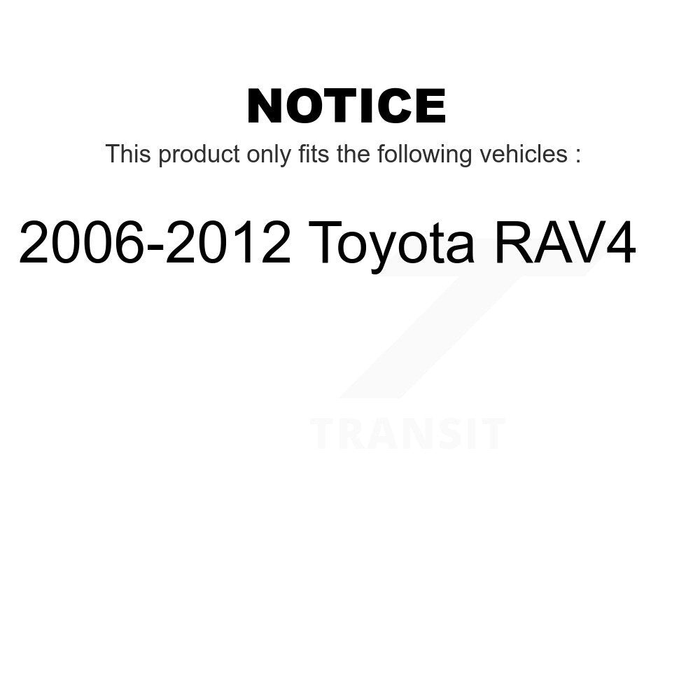 Front Rear Suspension Strut Kit For 2006-2012 Toyota RAV4 K78-101023