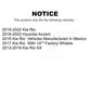 Front Disc Brake Rotors Pair For Kia Rio Hyundai Accent K8-100525