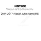 Front Rear Disc Brake Rotors Kit For 2014-2017 Nissan Juke Nismo RS K8-101527