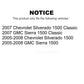 Rear Brake Drums Pair For Chevrolet Silverado 1500 GMC Sierra Classic K8-101929