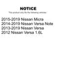 Front Rear Disc Brake Rotors Drums Kit For Nissan Versa Note Micra K8-102069