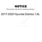 Front Rear Disc Brake Rotors Drums Kit For 2017-2020 Hyundai Elantra 1.6L K8-102453