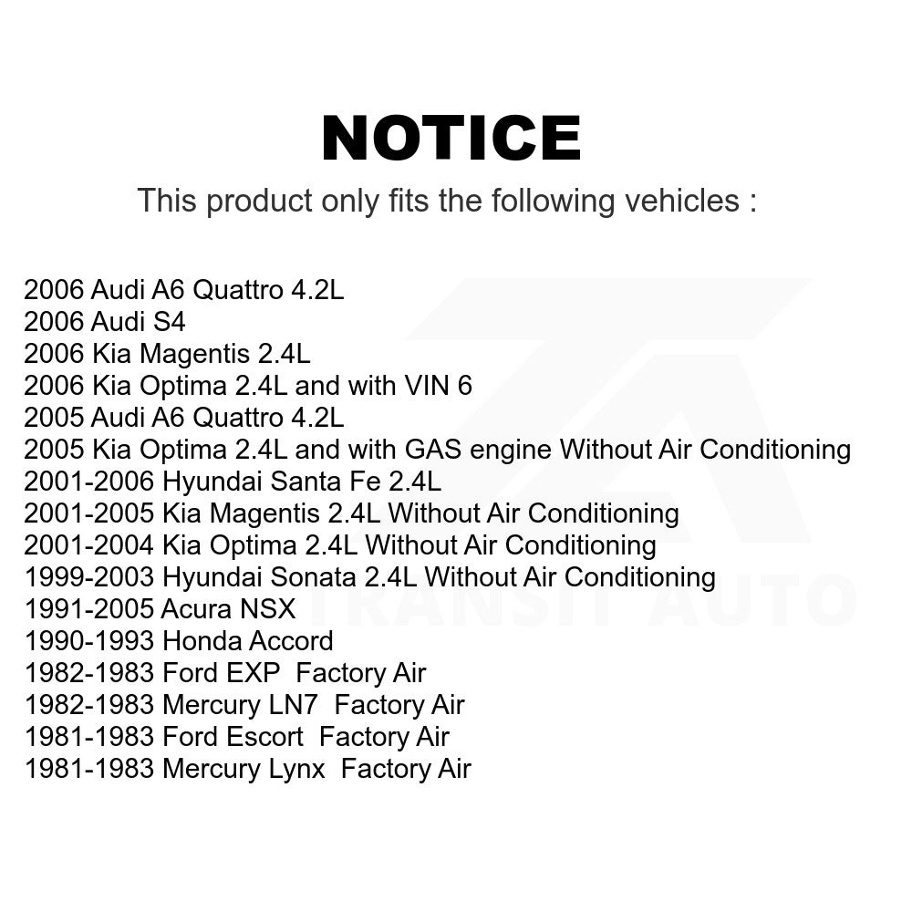 Serpentine Belt KBR-5050435 For Hyundai Santa Fe Honda Accord Kia Optima Sonata Audi A6 Quattro Acura NSX Ford Escort S4 Mercury Lynx EXP LN7 Magentis