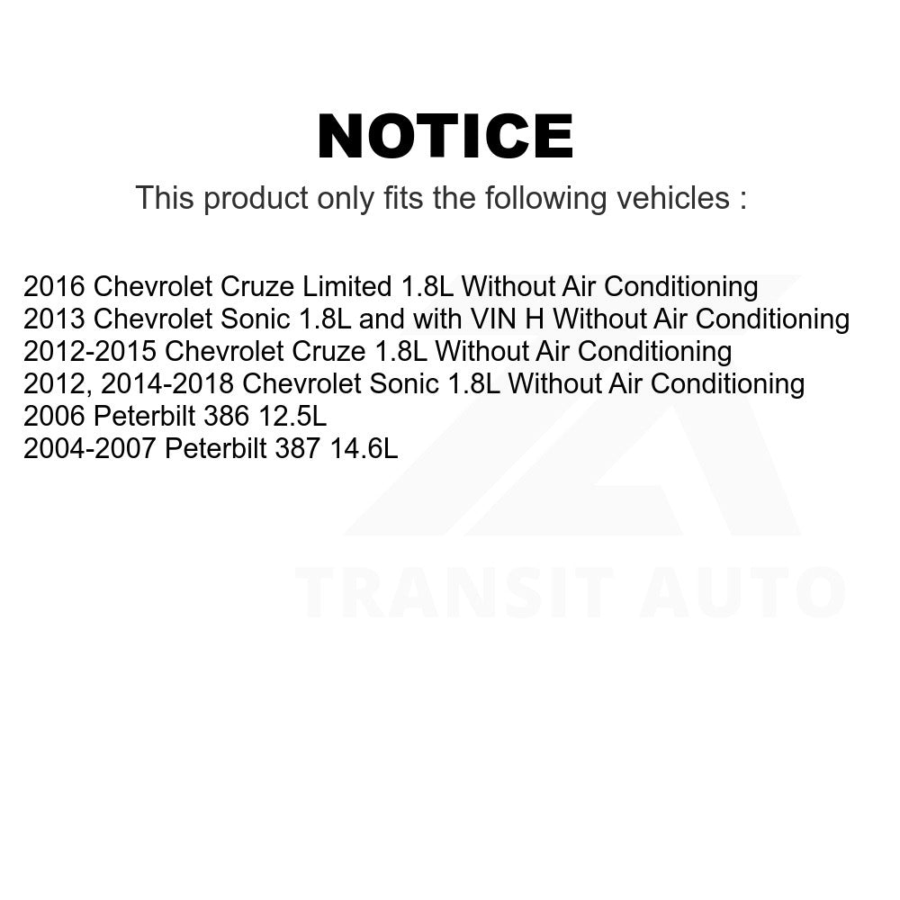 Serpentine Belt KBR-5060570 For Chevrolet Cruze Sonic Limited Peterbilt 386 387