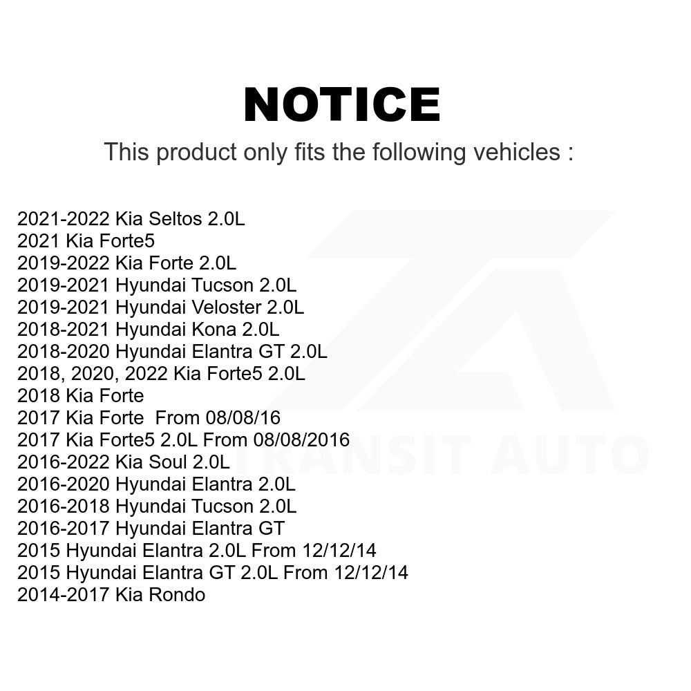 Main Drive Serpentine Belt KBR-5060701 For Hyundai Elantra Kia Tucson Soul Forte Kona GT Veloster Rondo Seltos Forte5