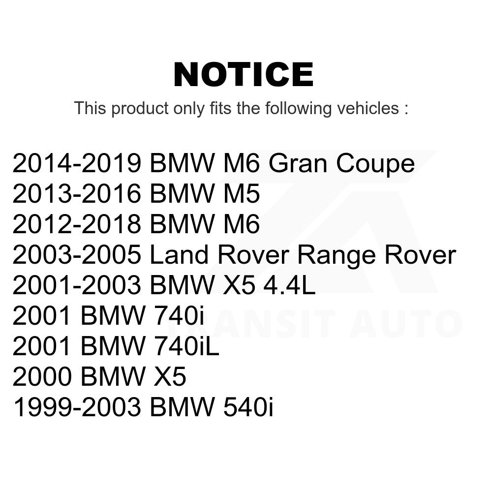Serpentine Belt KBR-5070644 For BMW X5 Land Rover Range 540i 740iL M5 740i M6 Gran Coupe