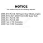 Front Rear Ceramic Brake Pads Kit For Ford E-350 Super Duty E-250 E-150 E-450 Econoline KCX-100004