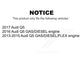 Front Rear Ceramic Brake Pads Kit For Audi Q5 KCX-100142