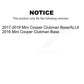 Front Rear Ceramic Brake Pads Kit For Mini Cooper Clubman KCX-100203
