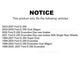 Front Rear Ceramic Brake Pads Kit For Ford E-350 Super Duty E-250 Econoline Club Wagon KCX-100258