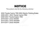 Front Rear Ceramic Brake Pads Kit For Lexus NX200t NX300 Toyota Camry NX300h Avalon KCX-100329