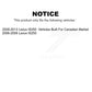 Front Rear Ceramic Brake Pads Kit For Lexus IS250 KCX-100498