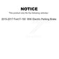 Front Rear Coated Drilled Slotted Disc Brake Rotors Kit For 2015-2017 Ford F-150 With Electric Parking KD-100223