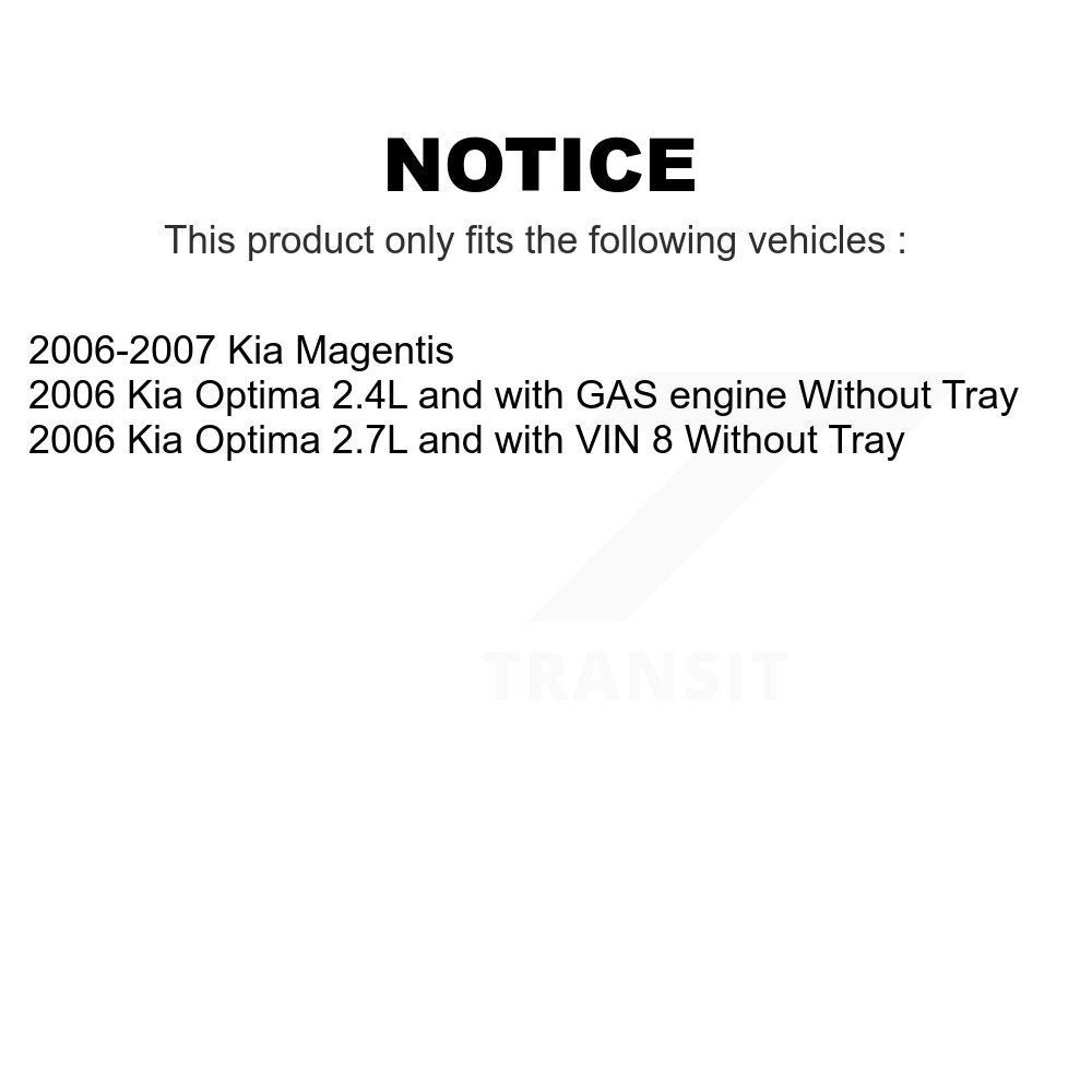Air And Cabin Filters Kit For Kia Optima Magentis KFL-100112