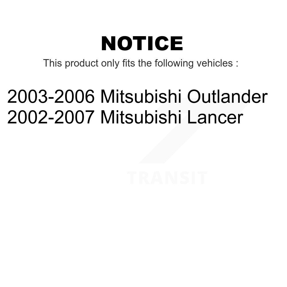 Air And Cabin Filters Kit For Mitsubishi Lancer Outlander KFL-100149