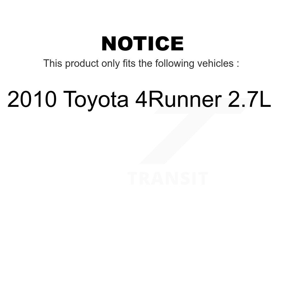 Air And Cabin Filters Kit For 2010 Toyota 4Runner 2.7L KFL-100241