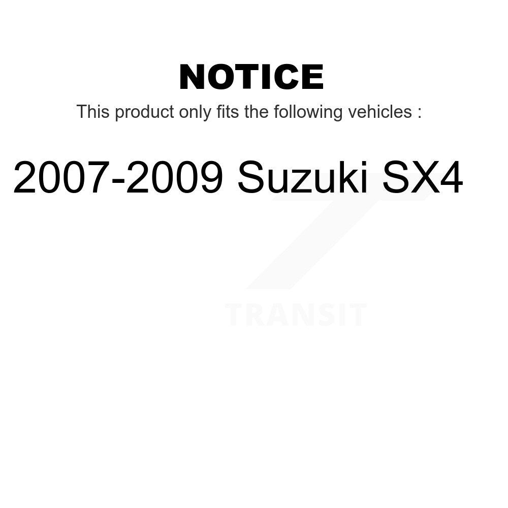 Air And Cabin Filters Kit For 2007-2009 Suzuki SX4 KFL-100343