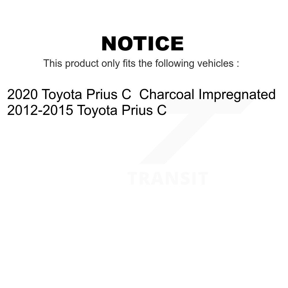 Air And Cabin Filters Kit For Toyota Prius C KFL-100392