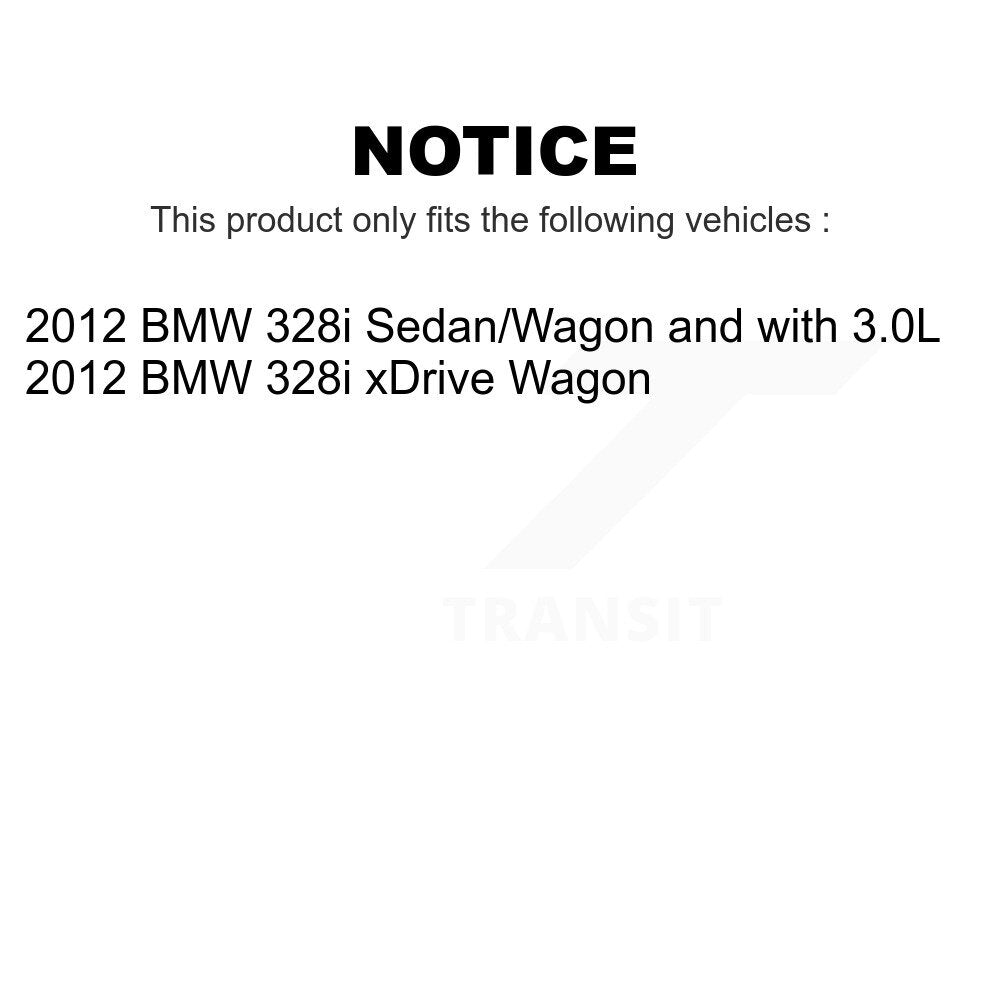 Air And Cabin Filters Kit For 2012-2012 BMW 328i xDrive KFL-100399