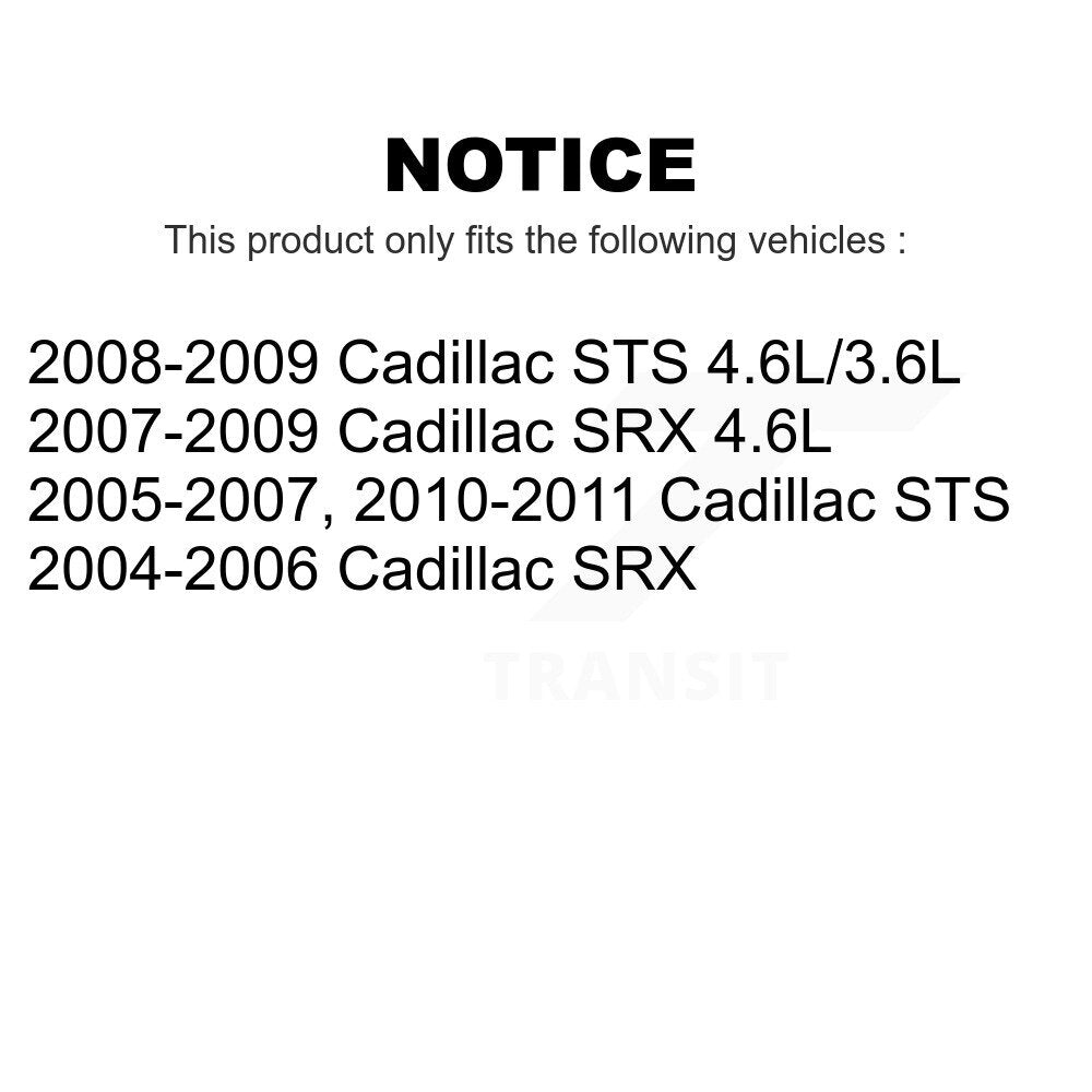 Air And Cabin Filters Kit For Cadillac SRX STS KFL-100537