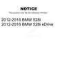 Air And Cabin Filters Kit For 2012-2016 BMW 528i xDrive KFL-100676