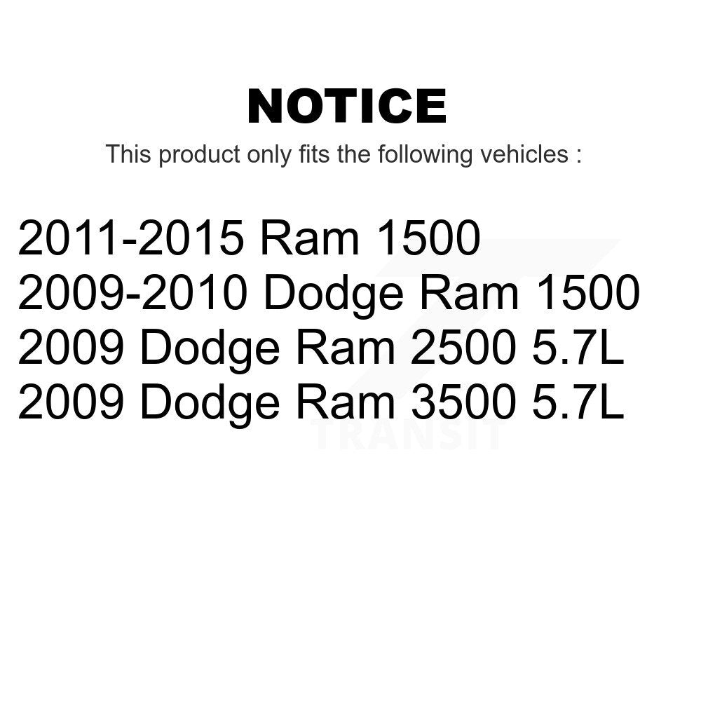 Air And Cabin Filters Kit For Ram 1500 Dodge 2500 3500 KFL-100724