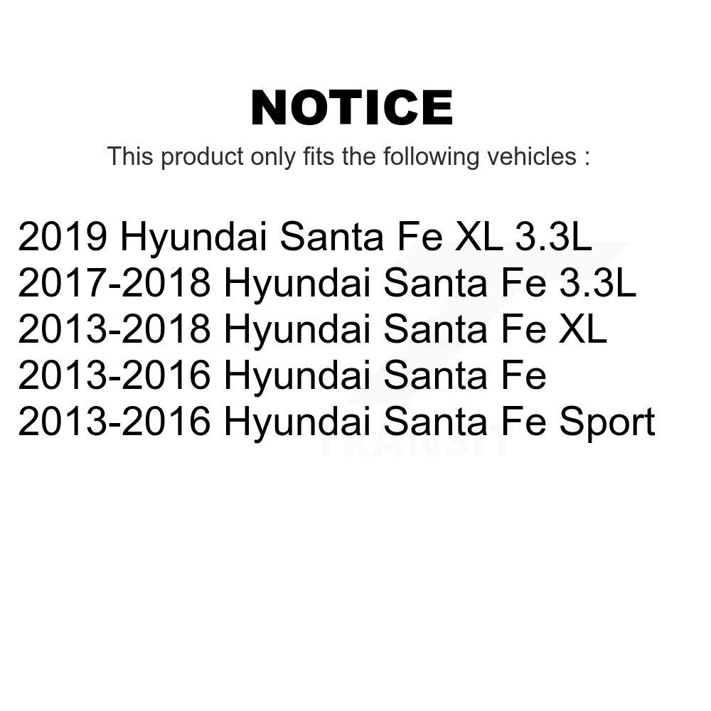 Air And Cabin Filters Kit For Hyundai Santa Fe Sport XL KFL-100792