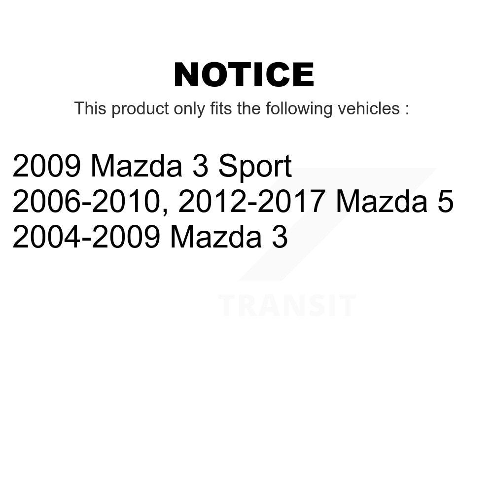 Air And Cabin Filters Kit For Mazda 3 5 Sport KFL-100799