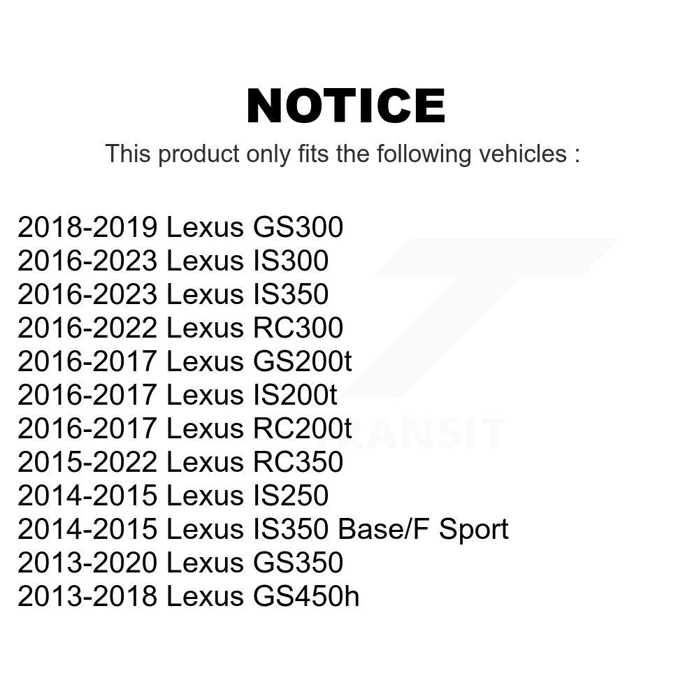 Air And Cabin Filters Kit For Lexus GS350 IS250 IS300 IS200t IS350 RC350 RC300 RC200t GS300 GS200t GS450h KFL-100848