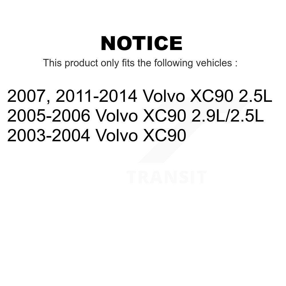 Air And Cabin Filters Kit For Volvo XC90 KFL-100852