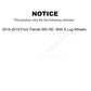 Front Rear Coated Disc Brake Rotors Kit For 2015-2019 Ford Transit-350 HD With 6 Lug Wheels KG-101561