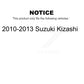 Transit Auto - Front Rear Ceramic Pads And Coated Disc Brake Rotors Kit For 2010-2013 Suzuki Kizashi KGA-105238
