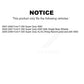 Transit Auto - Front Coated Disc Brake Rotors And Ceramic Pads Kit For Ford F-250 Super Duty F-350 KGC-100394