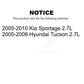 Mpulse Ignition Coil Pair For Kia Sportage Hyundai Tucson 2.7L KMP-100177