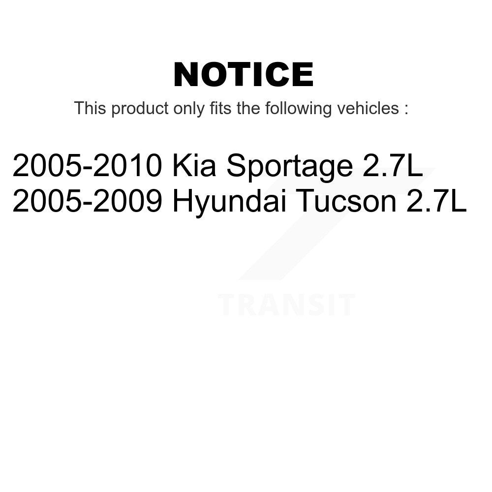 Mpulse Ignition Coil Kit For Kia Sportage Hyundai Tucson 2.7L KMP-100260