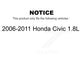 Mpulse Ignition Coil Kit For 2006-2011 Honda Civic 1.8L KMP-100382