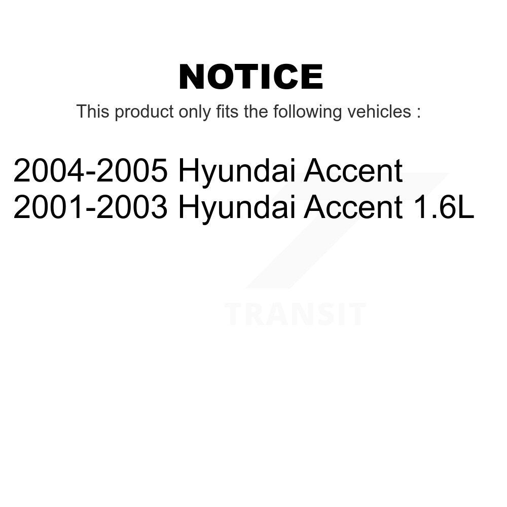 Mpulse Ignition Coil Kit For Hyundai Accent KMP-100537
