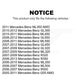 AmeriBRAKES Front Rear Semi-Metallic Disc Brake Pads Kit For Mercedes-Benz ML350 GL450 R350 GL550 ML500 ML320 GL350 ML550 GL320 R500 R320 G55 AMG ML450 KNF-100422