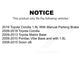 AmeriBRAKES Front Rear Ceramic Disc Brake Pads Kit For Toyota Corolla Scion xB Matrix Pontiac Vibe KNF-100505