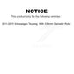 Front Rear Semi-Metallic Brake Pads Kit For 2011-2015 Volkswagen Touareg With 330mm Diameter Rotor KPF-100071