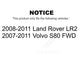 Front Rear Semi-Metallic Brake Pads Kit For Volvo S80 Land Rover LR2 KPF-100112