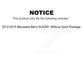 Front Rear Semi-Metallic Brake Pads Kit For 2012-2015 Mercedes-Benz SLK250 Without Sport Package KPF-100131