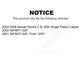Front Rear Semi-Metallic Brake Pads Kit For Nissan Sentra Infiniti G20 INFINITI KPF-100320