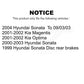 Front Rear Semi-Metallic Brake Pads Kit For Hyundai Sonata Kia Optima Magentis KPF-100334