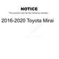 Front Rear Semi-Metallic Brake Pads Kit For 2016-2020 Toyota Mirai KPF-100603